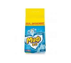 Стиральный порошок-автомат МИФ 9 кг 3в1 Морозная свежесть 602423 
