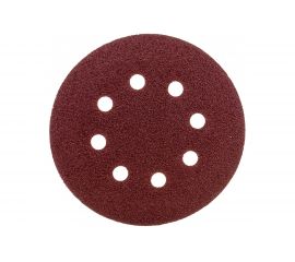 Круг шлифовальный на липучке (10 шт; 125 мм; 8 отверстий; Р80) Калибр 00000001314 