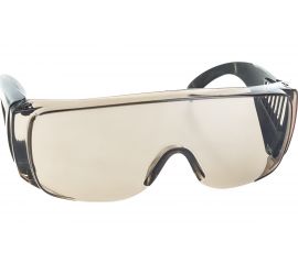 Защитные открытые очки Люцерна, серые, с черной дужкой, 23-01-013 