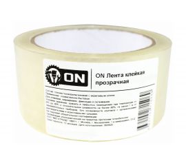 Клейкая лента ON прозрачная 48 мм x 42 м 02-20-005 