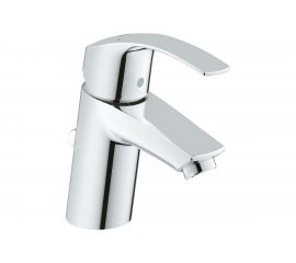 Смеситель для раковины Grohe Eurosmart 2015 однорычажный, со сливным гарнитуром, S-size 33265002 