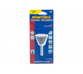 Шарошка абразивная (35х25 мм; хвостовик 6 мм) ПРАКТИКА 641-381 