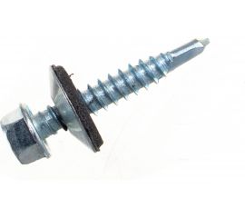 Кровельный саморез Качественный КРЕПЕЖ цинк, 5.5х32 мм, 120 шт 0500185 КЧ 