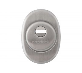 Декоративная броненакладка DOORLOCK DL DEF5025 SN матовый никель 73370 