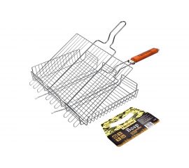 Универсальная большая решетка-гриль BOYSCOUT + веер 61304 