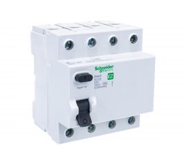 Выключатель дифференциального тока Schneider Electric 4п 63А 30мА тип AC EASY 9 SchE EZ9R34463 