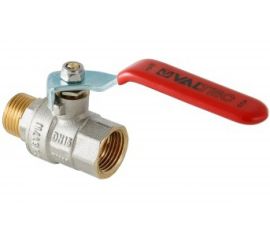 Шаровой кран, стальная рукоятка 2 вн.-нар. Valtec BASE VT.215.N.09 