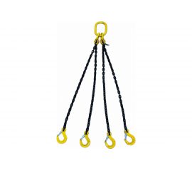 Цепной четырехветвевой строп ТРАСТ 4СЦ 2.5 т, 1000 мм, 8 класс 4687201915348 