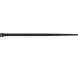 Стяжки SapiSelco УФ-стойкие, самозатухающие, черного цвета, 3.5x140 мм, полиамид 6.6, уп. 100 шт. SEL.UVV2.210 