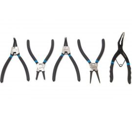 Набор съемников стопорных колец Forsage 5 предметов, на полотне F-5040A 