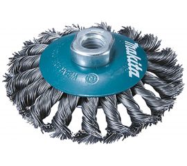 Щетка чашечая коническая, 100мм, вит. Пров. 0.5мм, до 12500ом Makita P-04494 