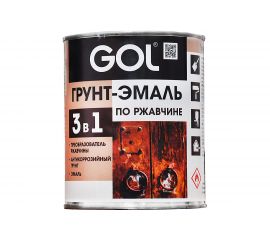 Грунт-эмаль 3 в 1 по ржавчине Palizh GOL expert Коричневый 1,9 ЕxpК.71.5-1,9 11606903 