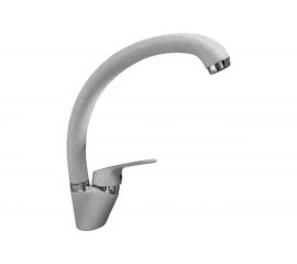 Смеситель для кухни GranFest GF боковой, D-40mm, серый 3323 