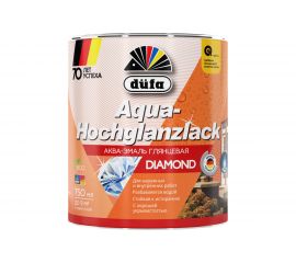 Эмаль Dufa AQUA-HOCHGLANZLACK аква глянцевая, белая 750 мл Н0000003469 