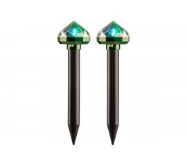 Набор отпугивателей кротов с садовым фонариком REXANT R20 2 шт. Кристалл 71-0077 