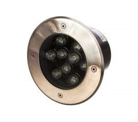 Светодиодный тротуарный грунтовый светильник 9W RGB 230V IP67 Feron SP4113 32020 