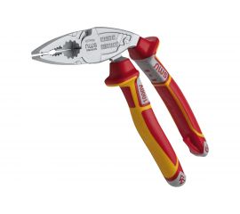 Комбинированные диэлектрические плоскогубцы 200мм NWS ErgoCombi 1096-49-VDE-200 