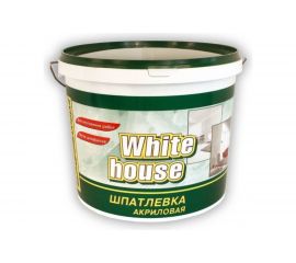 Шпатлевка White House акриловая финишная (выравнивающая; 18 кг) 14757 