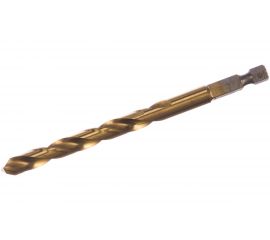 Сверло по металлу (8х75х117 мм; HSS-TIN; HEX1/4) ELITECH 1820.105700 