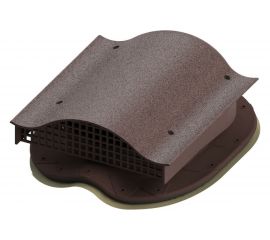 Кровельный аэратор Татполимер ТР-88/S коричневый 29291 