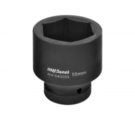 Головка шестигранная (55 мм; 1DR) AV-540055 