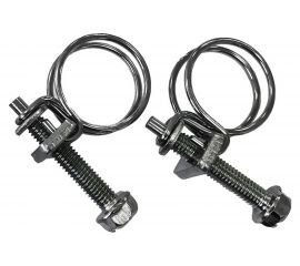 Двойной стальной хомут Boutte 12 мм, 2 шт. 0201495 