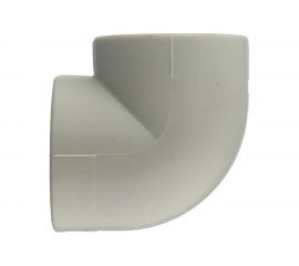 Угольник RTP PN25 90 градусов, внутр внутр D50 мм, серая 11035 