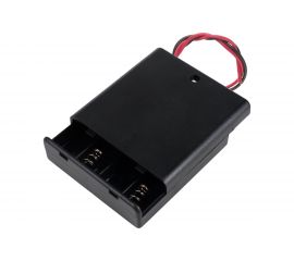 Батарейный отсек REXANT 4хАА с проводами, закрытый 16-0826-9 