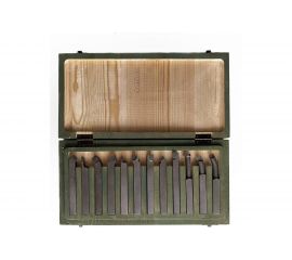 Набор токарных резцов по металлу 12 шт, 12x12 мм ООО ПЕТРО-ИНСТРУМЕНТ НРМ002x7396801 X7396801 