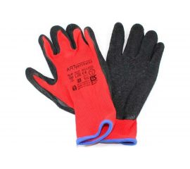 Перчатки с вспененным латексным обливом Русский Мастер L2001, р.L/9, 2 шт. РМ-70747 