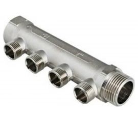 Коллектор никелированный 2/36 (3/4""; 4 х 1/2"") Valtec VTc.500.N.0504 62030 