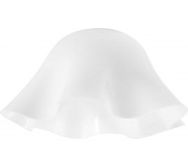 Пластиковый плафон Apeyron белый, под патрон Е27, O280х140мм / 16-36 