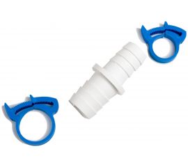 Соединитель для шлангов 1/2x3/4 с 2-мя хомутами универсальный ДТРД 4W_1922_02HА003.02.102026 