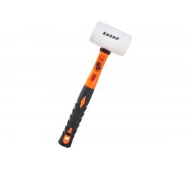 Киянка SKRAB резиновая, 60мм, фибергласс, бел/оранж 20101 