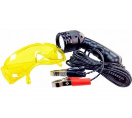 Ультрафиолетовый фонарь и очки для поиска утечек фреона МАСТАК 105-70000 