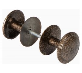 Дверная ручка Литейщик-Плюс РДК-115 античная медь 6506 