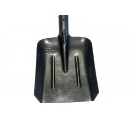 Совковая прямая лопата с ребрами жесткости Агростройлидер рельсовая сталь, без черенка САД-02.05 