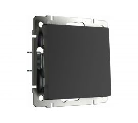 Перекрестный переключатель WERKEL одноклавишный черный матовый W1113008 a051611 