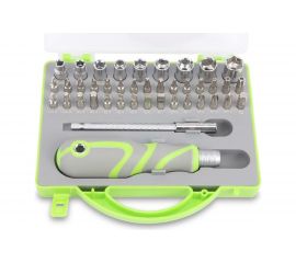 Отвертка с набором бит и торцевыми головками GOODKING 41 предмет O-10041 