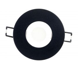 Встраиваемый влагозащищенный светильник ЭРА WR3 BK MR16/GU5.3, IP44, черный Б0054367 