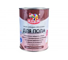 Эмаль для пола OLECOLOR алкидно-уретановая, быстросохнущая (6 часов), золотистый 4300007479 