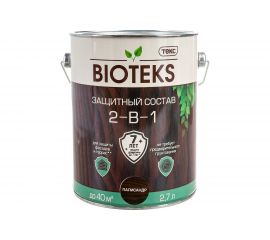 Биоантисептик грунт Текс классик универсал палисандр 2,7 л. защ. состав 2 в 1 48659 