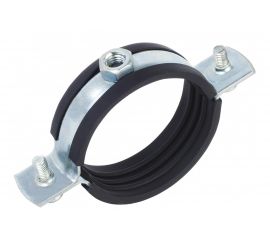 Трубный хомут КРЕП-КОМП нержавеющий 3 83-93 М10 304 2х25 миллиметр TR3М10SS52 