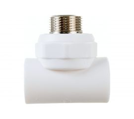 Тройник PPR с переходом на наружную резьбу VALTEC 25х3/4 VTp.733.0.02505 