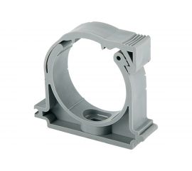 Хомут с креплением ООО МультиМирПласт ПП 110 мм, серый ХМ ВК 110 