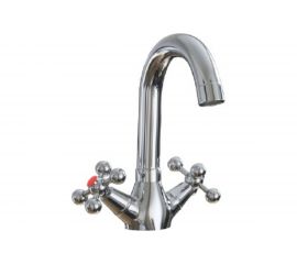 Смеситель для умывальника Mixline 1/2 керамика, без подводки ML07-04 NEW 529849 