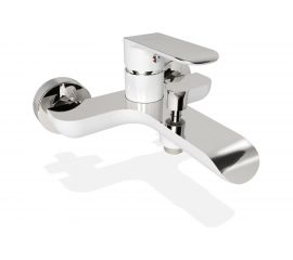Смеситель для ванны белый/хром IDDIS Calipso CALSB00i02WA 