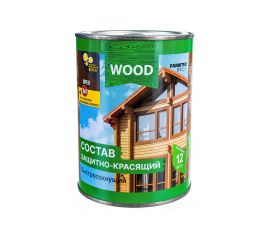 Защитно-красящий состав для древесины FARBITEX (быстросохнущий; орех; 0.75 л) 4300008471 