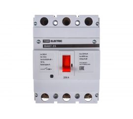 Автоматический выключатель TDM ВА87-35 3Р 250А 25кА SQ0751-0016 