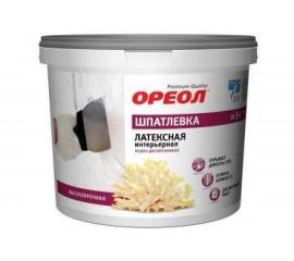 Интерьерная шпатлевка Ореол (водно-дисперсионная; латексная; 1.5 кг) 66526 